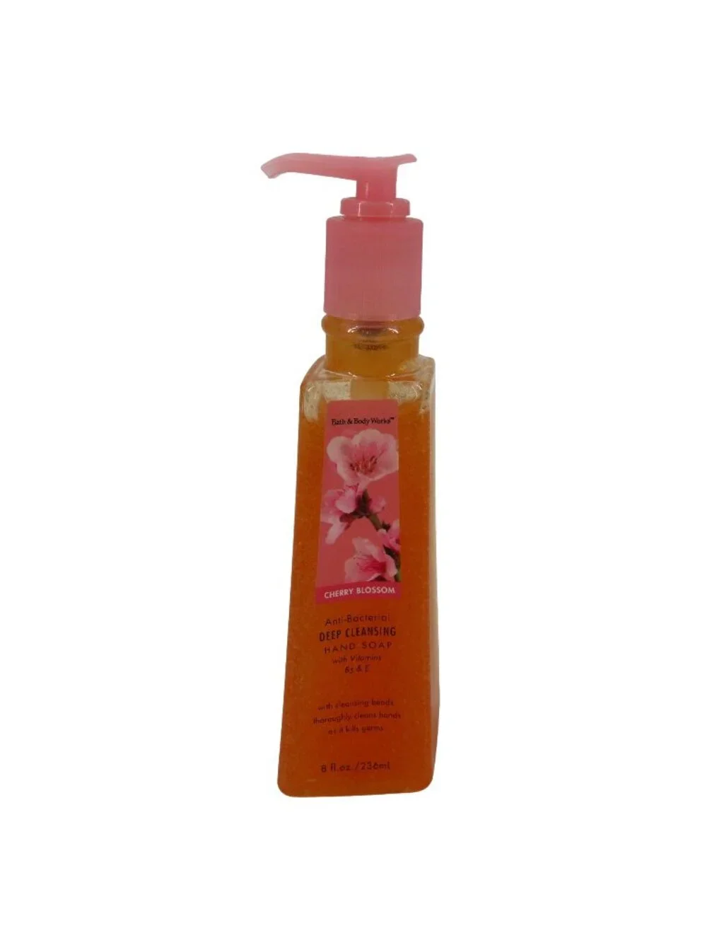 Bath and Body Works Cherry Blossom Antibacterial Deep Cleansing Hand Soap 8oz